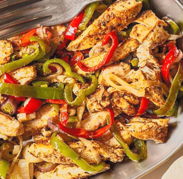 Fajitas de pollo